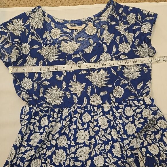 Soft surroundings tiered floral dress size small - Picture 5 of 7